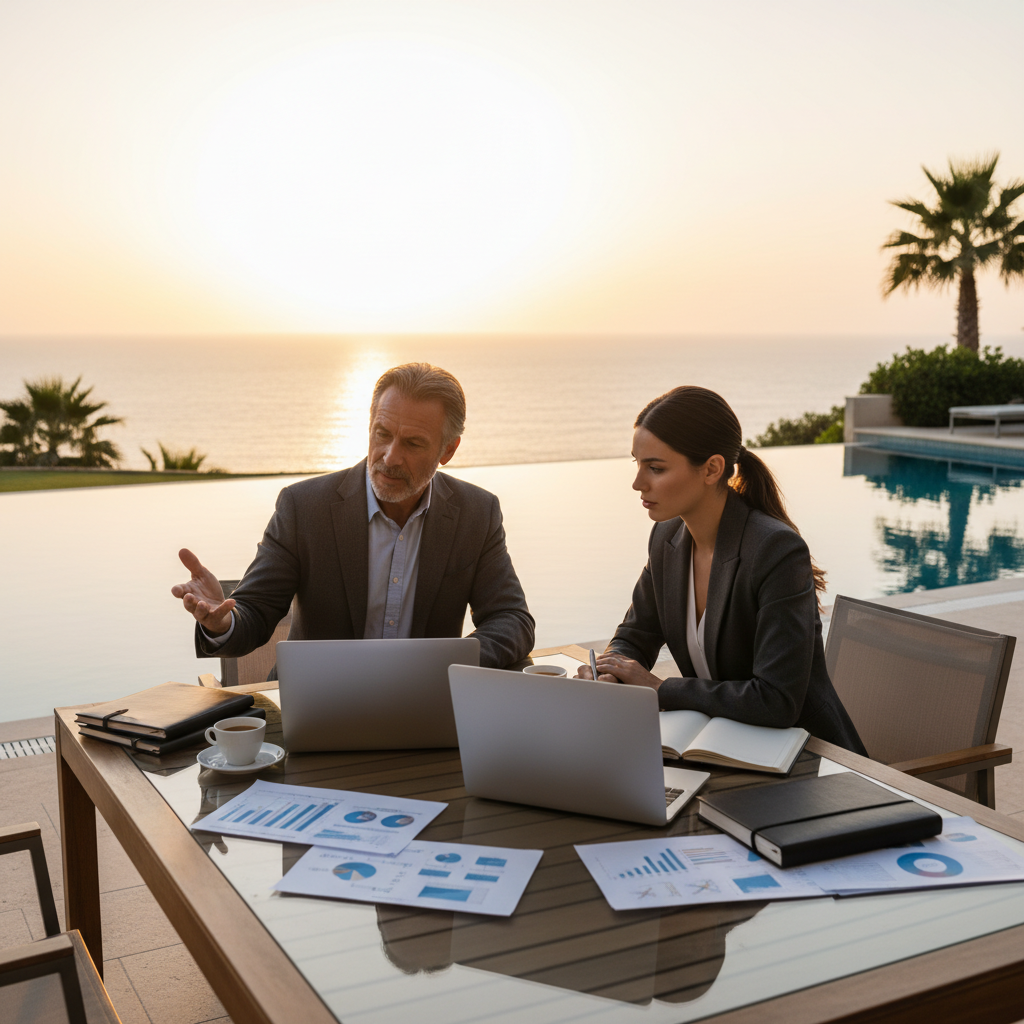 Luxury business strategy session