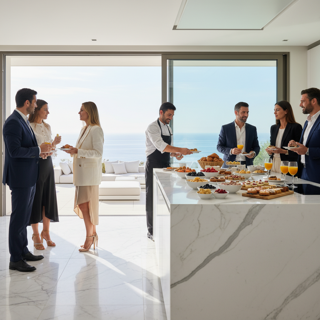Luxury villa with private chef and ocean view